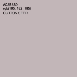 #C3B6B9 - Cotton Seed Color Image